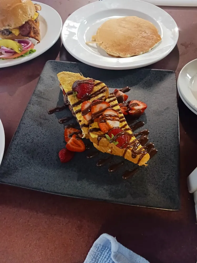 Strawberry Nutella Stuffed French Toast